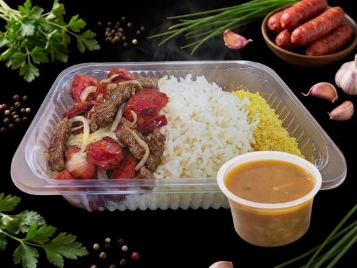 Mix de Isca de Carne e Calabresa