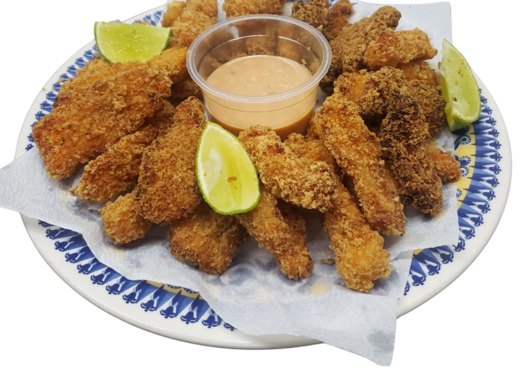 Isca de Filé de Pirarucu Frito (250 g)